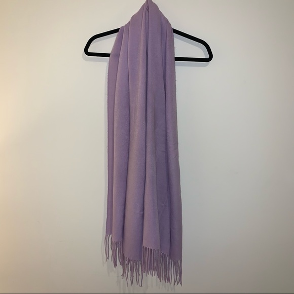 Pastel Lavender Long Scarf - Picture 5 of 10